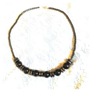 2/$15 Beautiful Hematite Neclace